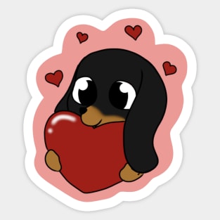 I give you my heart Sticker